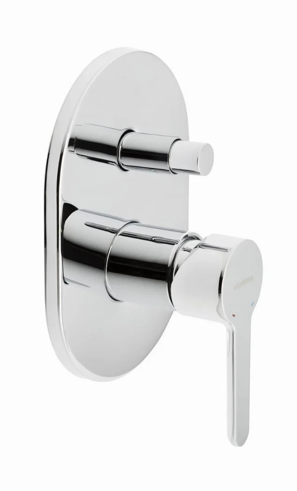 Змішувач для ванни і душа GENEBRE Oslo, вбудований, з перемикачем на 2ю зону (65116194566)