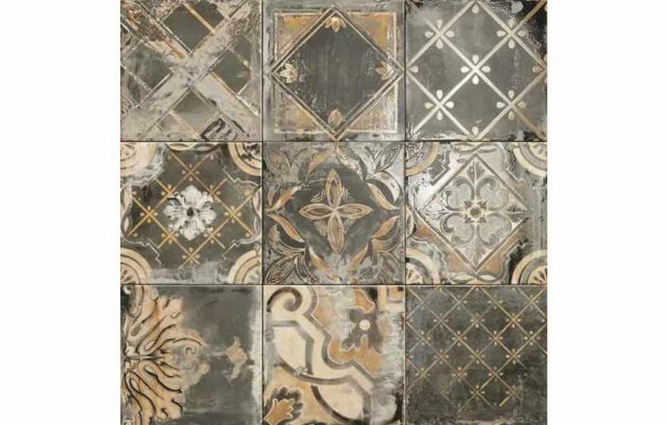 Плитка настінна Ricordi Nero 200x200x9 Mainzu