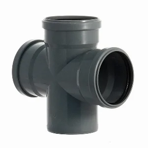 Хрестовина каналізаційна Reiger Triple Safe Ø 110×110×110/87,5° мм