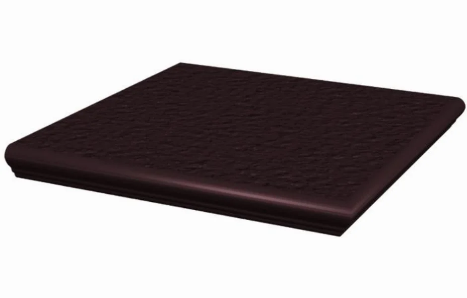Ступень с капиносом угловая Natural Brown STR 330x330x11 Paradyz