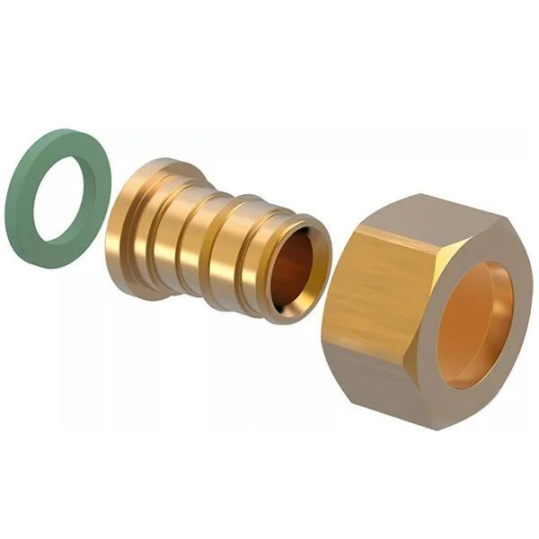 Муфта усадкова Uponor Quick&Easy Ø 20×3/4" з накидною гайкою