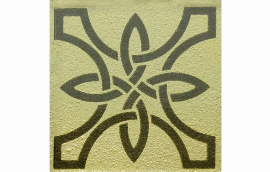 Вставка Tako GTР 73002 Templar Beige Gold 73х73х8 Kotto Ceramica