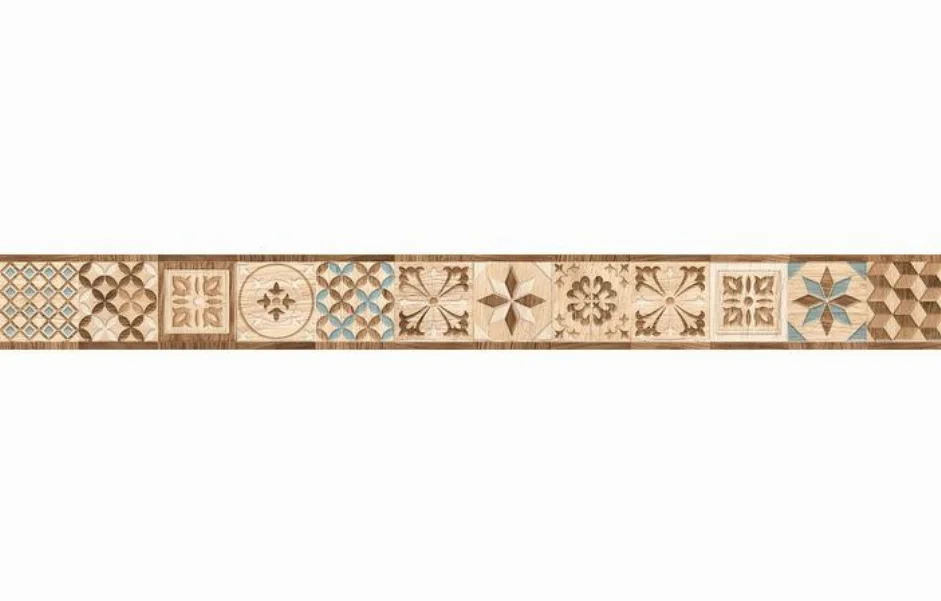 Фриз Country Wood мікс 60x600x9,5 Golden Tile