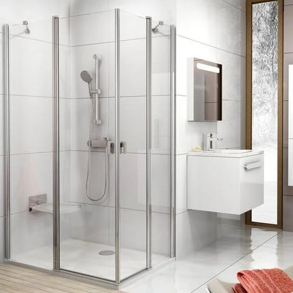 Душова кабіна Ravak Chrome CRV2-100 полірований алюміній+Transparent