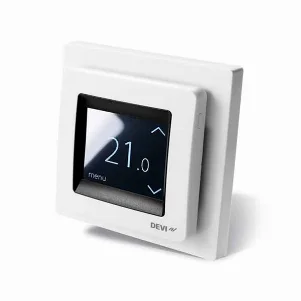 Терморегулятор DEVIreg Touch +5...+45 °С (сенсорсный білий)