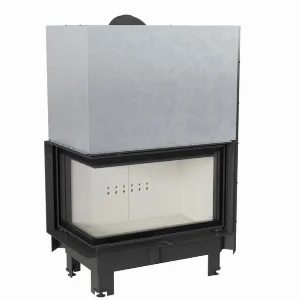 Каминная топка Kratki MBO 15 BS 15,0 кВт, левая - гильотина