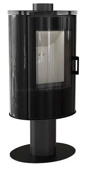 Піч на ніжці Kratki KOZA/AB/S/N/O/GLASS - 8 кВт