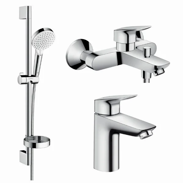 Набор смесителей для душа HANSGROHE Logis (71100000+71400000+26553400)
