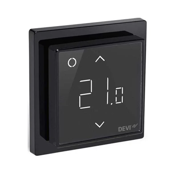 Терморегулятор DEVIreg Smart +5...+45 °С (сенсорсный черный)