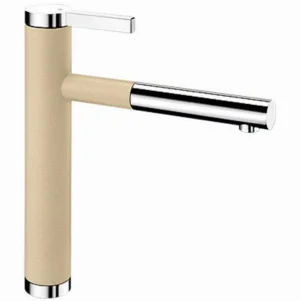 Смеситель для кухни Blanco Linee-S хром/шампань