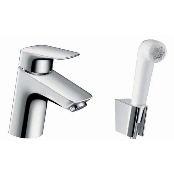 Смеситель Hansgrohe Logis для раковины с гигиеническим душем, хром 71290000