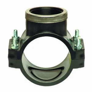 Хомут для врезки Unidelta 1026 PN10 PP-B Ø 63×1-1/2" мм