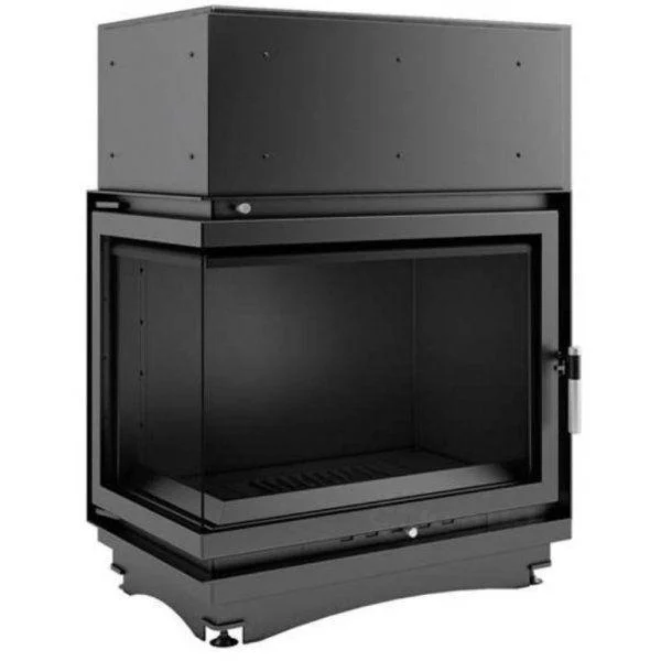 Камінна топка Kratki AMELIA/PW/BL/24/BS/W - 24 кВт Скління "BS з лівим склом"