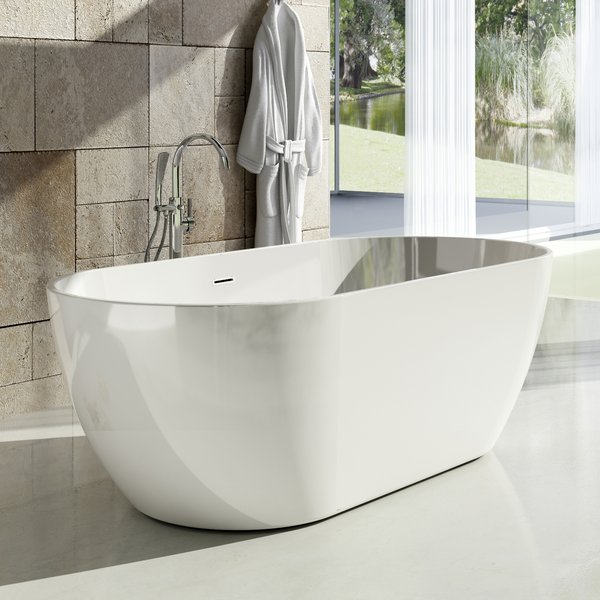 Ванна акриловая отдельно стоящая RAVAK Freedom Q 1690×800 мм