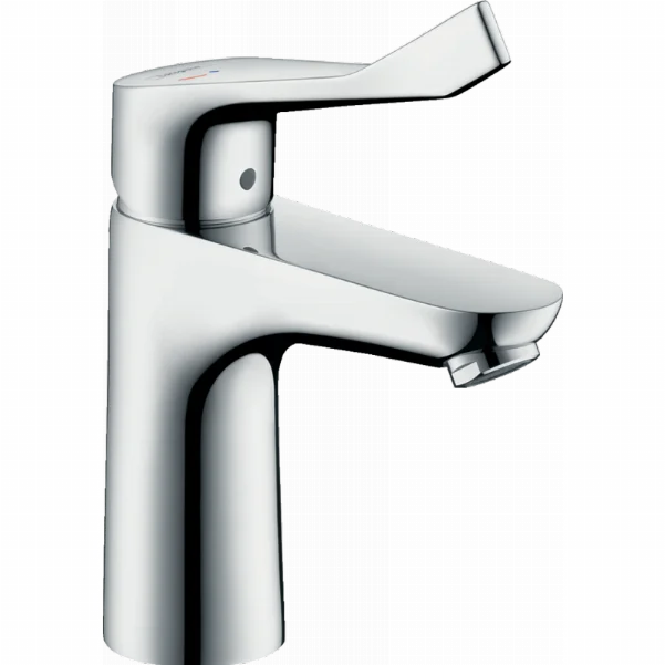 Смеситель на раковину Hansgrohe Focus 100, без сливного гарнитура