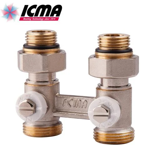 Кран радиаторный двухтрубный ICMA 1/2" прямой