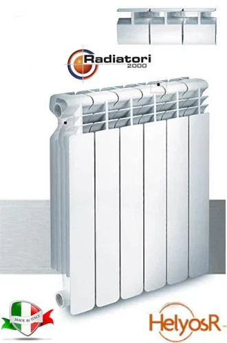 Радиатор алюминиевый Radiatori 2000 Helyos 500 мм
