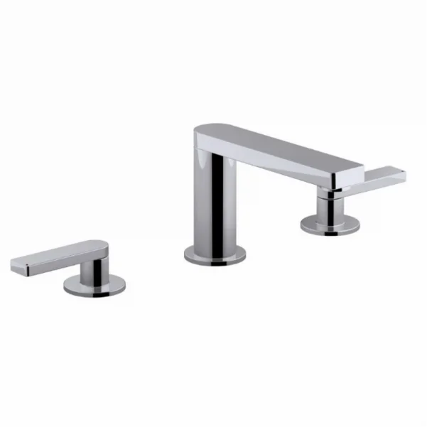 Змішувач Jacob Delafon Brive E73060-4-CP для раковини на 3 отвори хром