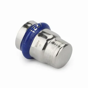 Заглушка прес нержавійка ASG Inox Press Ø 28 мм