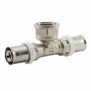 Тройник пресс с внутренней резьбой Fado Press Ø 16×1/2"x16 мм