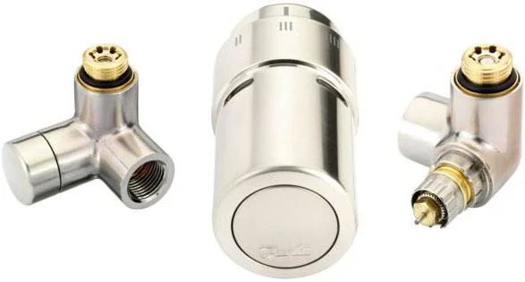 Комплект для подключения к радиатору Danfoss RAX-set RA-URX+RLV-X+RAX 1/2" правый НЕРЖ