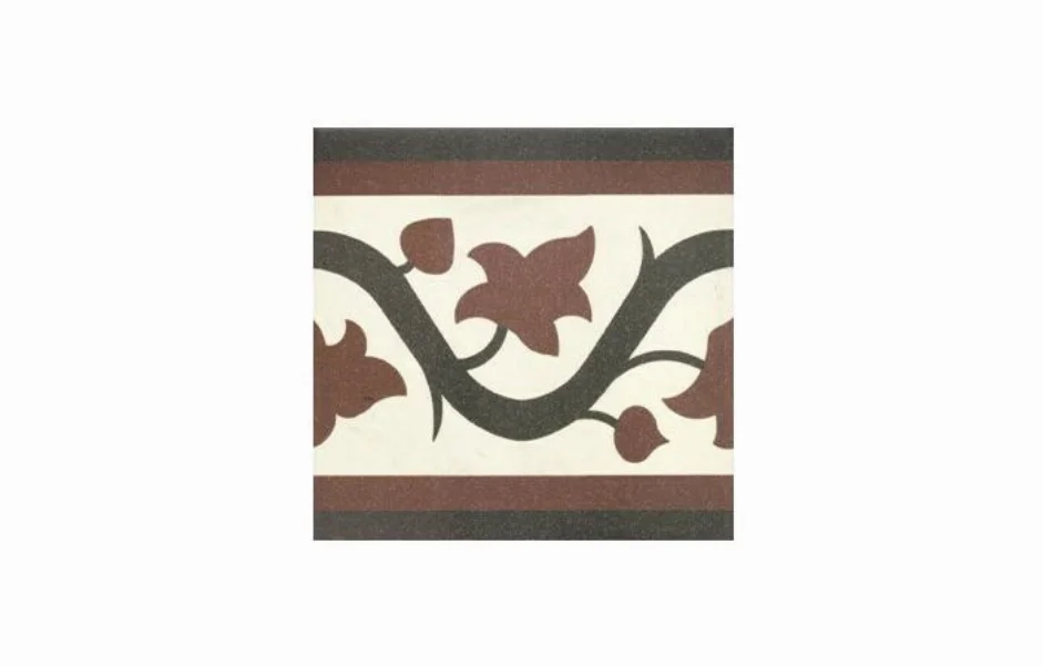 Плитка керамогранитная Victorian Cenefa Deco 200x200x9 Mainzu