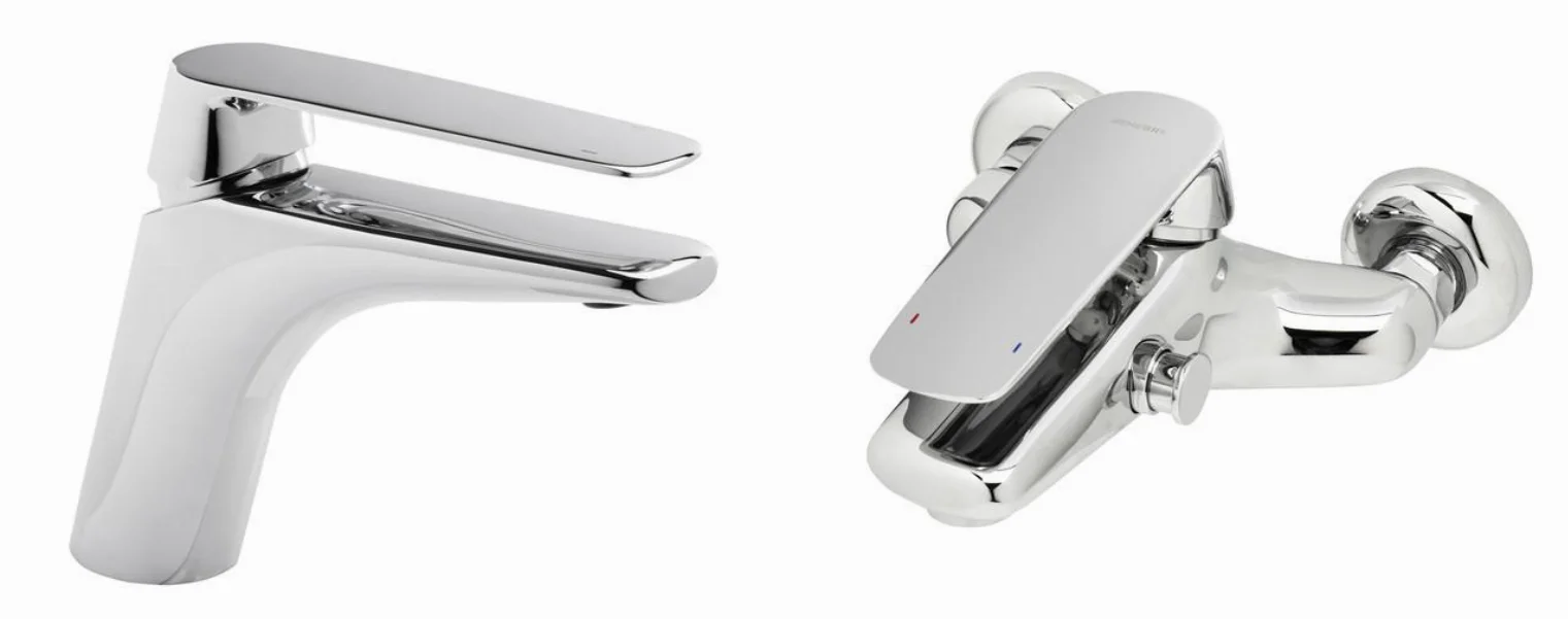 Набір змішувачів для раковини і ванни GENEBRE Kode 1+1 02KO-bath (62130084566+62100084567)