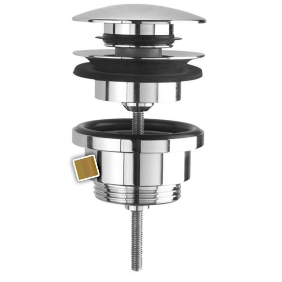 Донный клапан Tres Simple Rapid Ø 63.5 мм, латунь