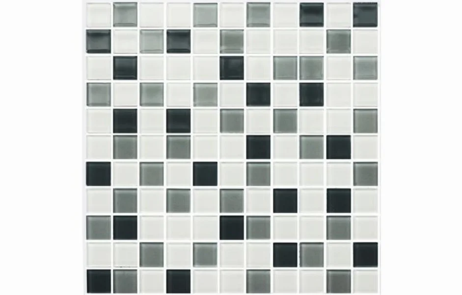 Мозаїка GM 4043 C3 Steel D-Steel M-White 300x300x4 Kotto Ceramica