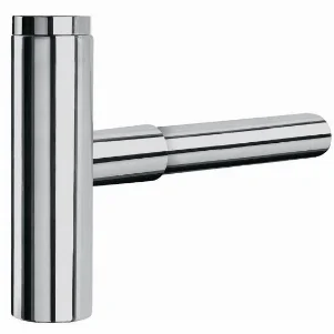 Сифон для умывальника Tres, круглый, с юбкой, хром