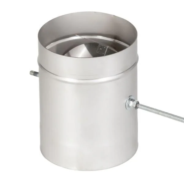 Кагла для димоходу Ø 180 мм - сталь 1,0 мм (AISI)