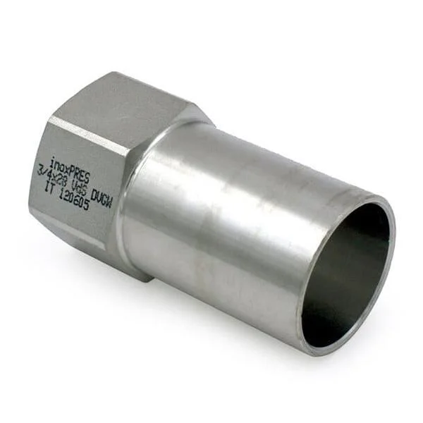 Штуцер пресс нержавейка RM Inox PRES Ø 42×1-1/2" мм, внутренняя резьба