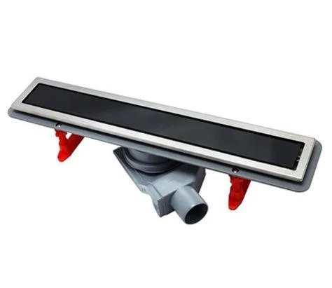 Душовий канал Pestan Confluo Premium Glass 650 мм чорне скло