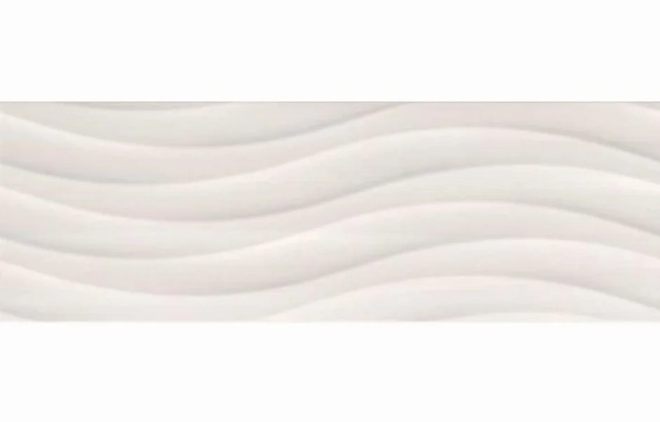 Плитка настінна Living Cream Wave 250x750 Ceramika Color