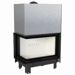 Камінна топка Kratki MBA 17 ліва BS 17,0 кВт, ліва - гільйотина