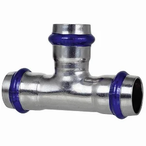 Тройник пресс нержавейка ASG Inox Press Ø 88,9 мм