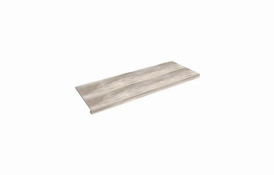 Ступень угловая левая с капиносом SZBXLV8BRB1 LEGNO GRIGIO 345-35x900x9,2 Zeus Ceramica