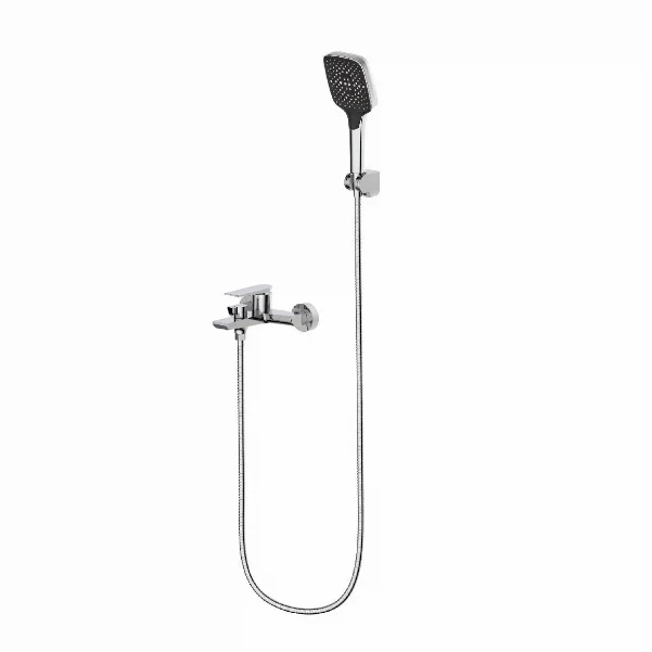 Змішувач для ванни в комплекті Fado Pisano, колір: хром