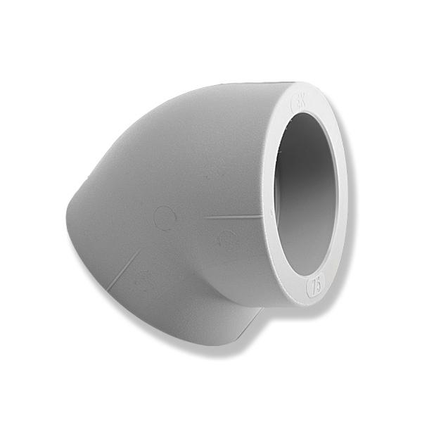 Колено PPR Ekoplastik Ø 75/45° мм