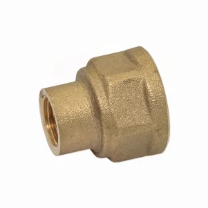 Муфта редукційна латунна Pattaroni Ø 1/4"×1/2" внутрішня різьба