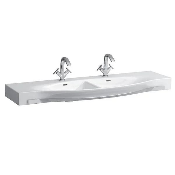 Раковина Laufen Palace 150 см, двойная с полотенцедержателем