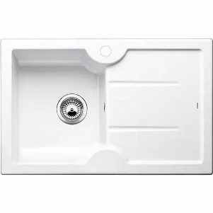 Мойка кухонная Blanco IDESSA 45 S глянцевый белый крыло справа