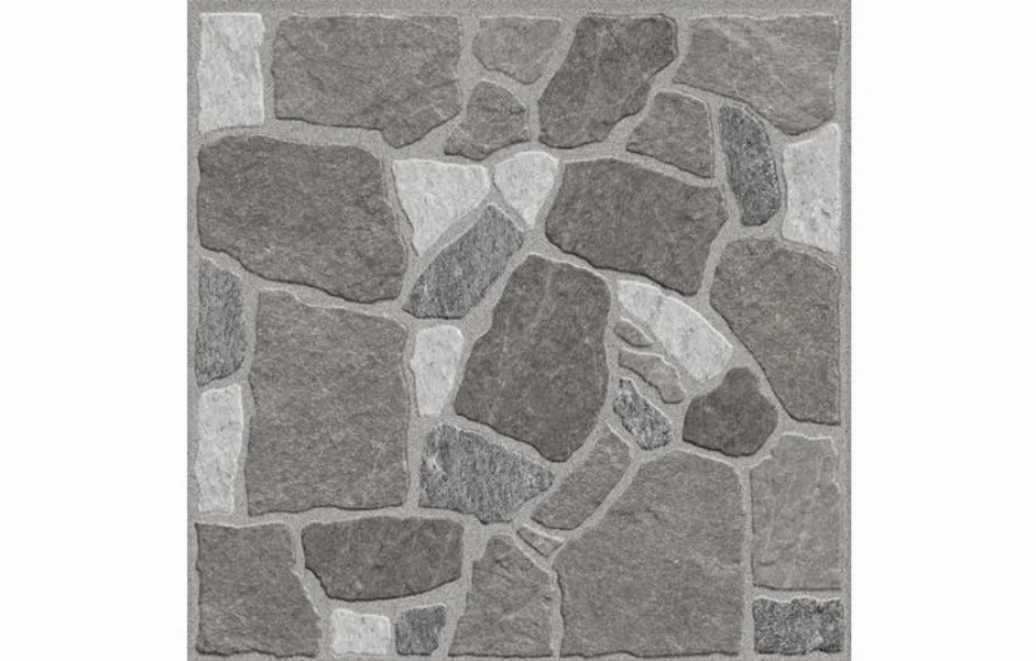Плитка керамогранитная Cortile Серый 400x400x8 Golden Tile