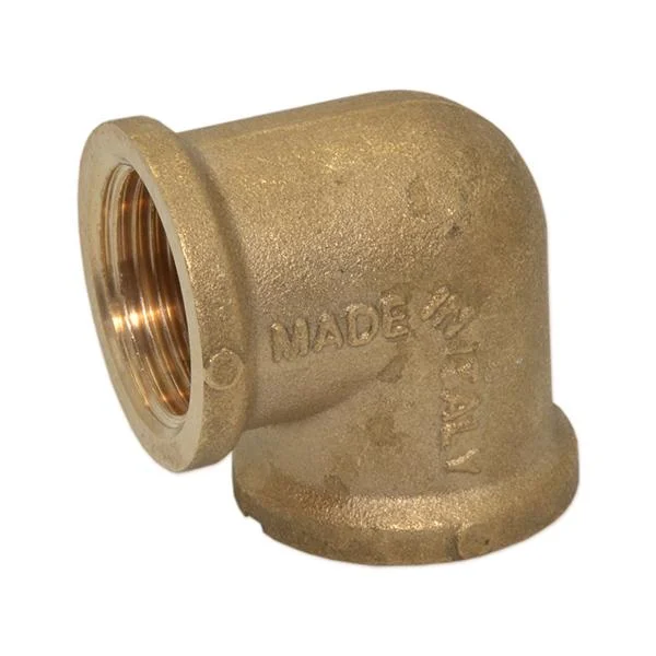 Коліно латунне Pattaroni Ø 1" внутр.- внутр. різьба