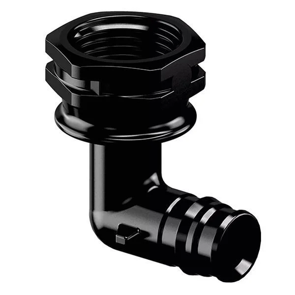Коліно усадкове Uponor Quick&Easy PPSU Ø 20×1/2" з накидкою гайкою