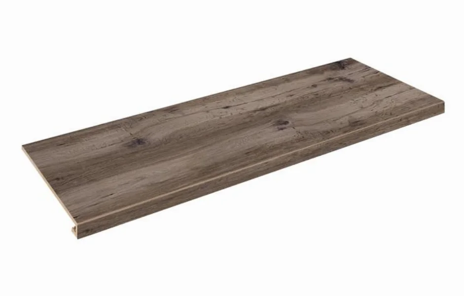 Ступень прямая с капиносом SZBXWU6BRB Allwood Brown 345-35x898x9,2 Zeus Ceramica