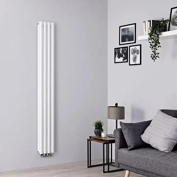 Радиатор дизайнерський Rastas Aurora White 2 колоны 1800×240 мм