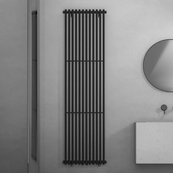 Радіатор дизайнерський Rastas Michael Sand Black 1 колона 1800×500 мм