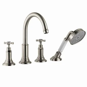 Смеситель на борт ванны Axor Montreux, никель