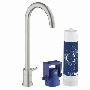 Монокран для кухни Grohe Blue Pure суперсталь